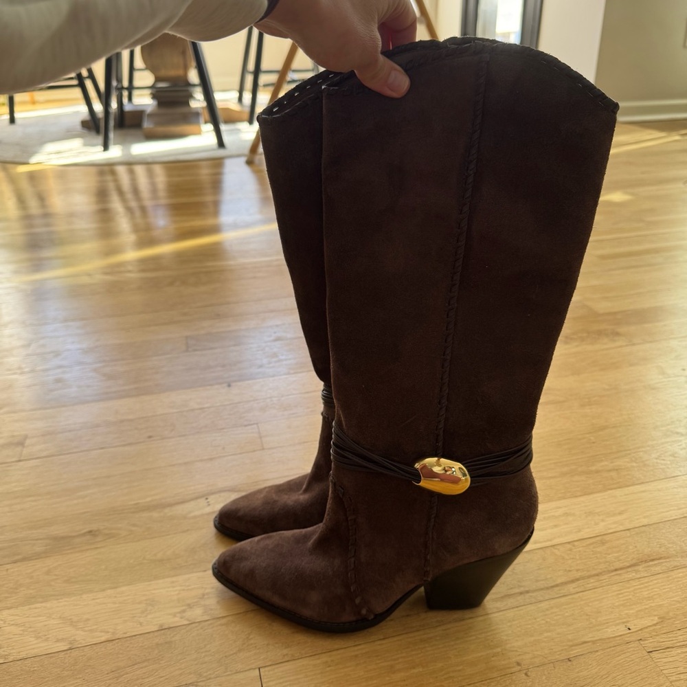 Dolce Vita Jody Boots Dark Brown Suede - Picture 5 of 5